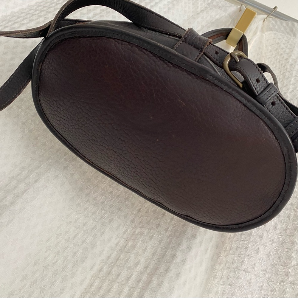 Coach brown suede and leather Berkeley backpack - Picture 5 of 13